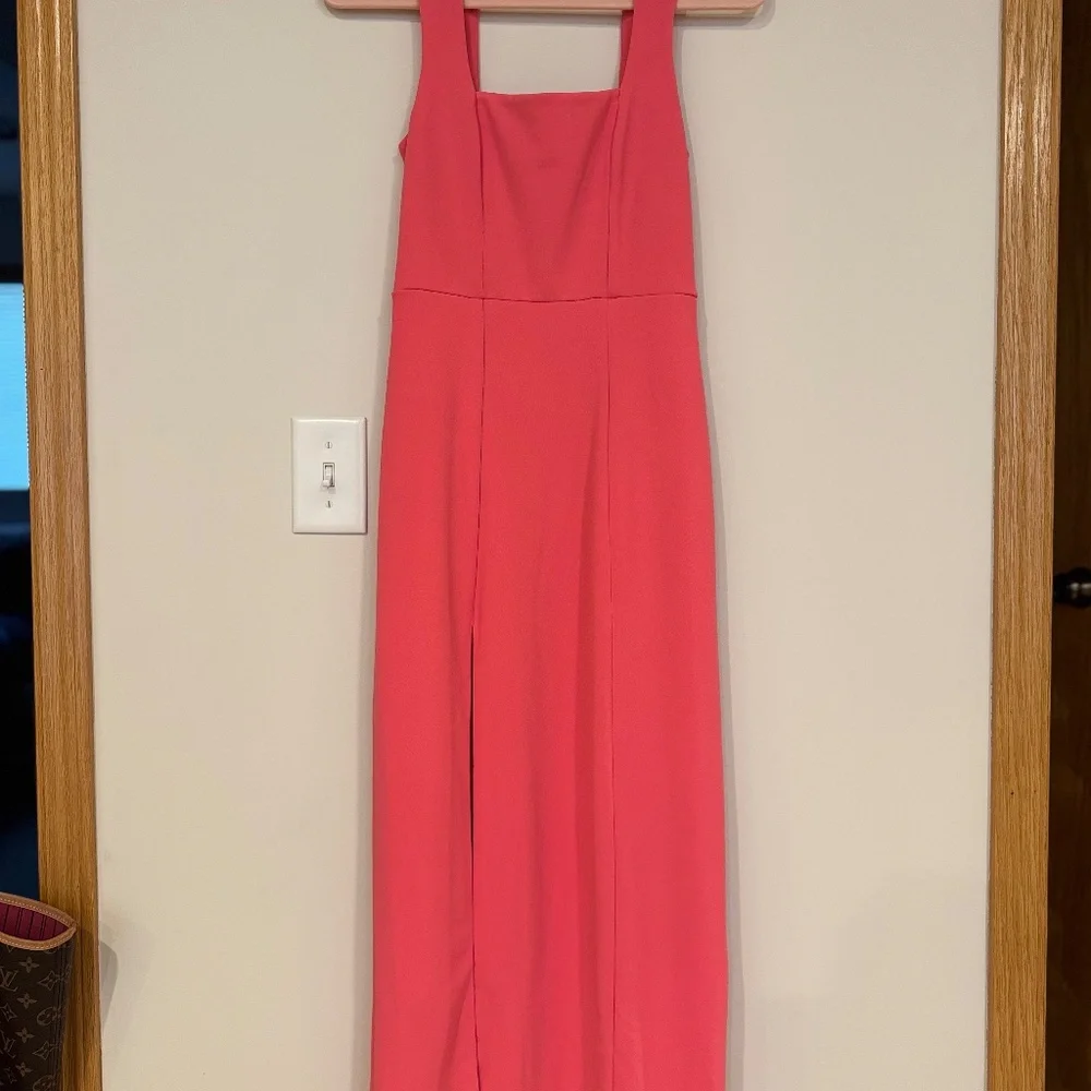 Show Me Your Mumu Eden Midi Dress - Flamingo Pink - XS - Picture 4 of 6